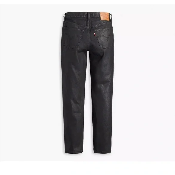 Levi’s Premium 501 WAX NWT BLACK COATED COLOR: “POSH PARTY” JEANS
